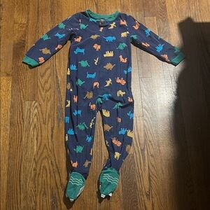 Carter’s Dinosaur Print Navy Kids One Piece Pajamas
